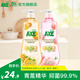 斧頭牌（AXE）青蒿除菌洗潔精去油1kg洗滌靈廚房殺菌洗碗液餐具果蔬奶瓶清洗劑 水漾蜜桃+橙花醇香(2瓶)