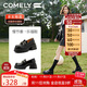 康莉（COMELY）厚底樂(lè )福鞋女秋季新款增高百搭單鞋黑色JK小皮鞋秋季女鞋 黑色 38