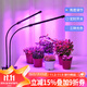 花沃里全光譜植物生長(cháng)燈 花卉多肉補光燈種植燈光合作用燈LED植物燈兩頭