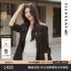 歌力思（ELLASSAY）博主同款25春夏新款100%萊賽爾隨性簡(jiǎn)約廓形西裝女EWB362T00900 經(jīng)典黑 XS