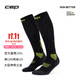 CEP德國2025新款CORE RUN5.0壓縮運動(dòng)襪專(zhuān)業(yè)馬拉松跑步襪長(cháng)筒襪男女 神秘黑/青檸 男款 IV