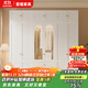 笛禧法式金屬衣柜臥室家用無(wú)醛收納柜2025新款衣帽間組合柜鋼制衣櫥 兩門(mén)衣柜[0.8米寬+2米高]（自行安裝）