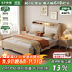大葉和楓實(shí)木床 北歐1.5米床白蠟木實(shí)木雙人1.8x2米床主臥實(shí)木大床 （實(shí)木款）支架款 1500*2000