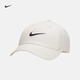 耐克勾梭織軟頂運動(dòng)帽春季休閑拼接刺繡時(shí)尚柔軟舒適NIKE FB5369 072淺骨色/黑 M/L