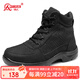 強人男靴際華3515加絨保暖戶(hù)外訓練靴軍迷防寒棉鞋 輕便防寒靴 黑 41