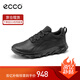ECCO愛(ài)步四季男士牛皮戶(hù)外運動(dòng)鞋 男鞋休閑鞋耐穿跑步鞋驅動(dòng)820314 40