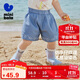迷你巴拉女童短褲夏季寶寶莫代爾柔軟牛仔輕薄透氣褲子