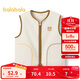 巴拉巴拉童裝寶寶保暖背心冬季加厚搖粒絨兒童馬甲男女童加絨208424171204