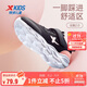 特步（XTEP）兒童童鞋女童網(wǎng)布鞋面基礎柔軟運動(dòng)跑鞋 黑/浪漫粉 36碼