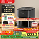 松下（Panasonic）雙核熱循環(huán)多功能全景可視家用全自動(dòng)無(wú)油5L大容量無(wú)需翻面 空氣炸鍋NF-KZ500-K
