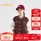 巴拉巴拉女童外套兒童上衣中大童2025秋裝棒球服【商場(chǎng)同款】202325105012