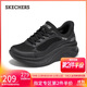 斯凱奇（Skechers）女鞋2025新款秋季厚底閃穿一腳蹬軟底百搭休閑運動(dòng)鞋糕糕鞋117526