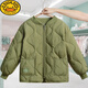 G.duck冬季新款兒童羽絨服內膽韓版男童保暖加厚外套女童中大童輕薄內穿 橄欖綠 130 cm