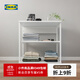 宜家（IKEA）PLATSA普拉薩家用儲物架臥室簡(jiǎn)約懸掛置物架放置展示架 白色 80x40x60cm
