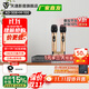 天逸（Winner）AD-308專(zhuān)業(yè)版卡拉ok混響器客廳家用ktv數字前級話(huà)筒效果器防嘯叫K歌唱歌 AD-308+無(wú)線(xiàn)麥克風(fēng)