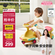 babycare扭扭車(chē)防側翻兒童溜溜車(chē)搖搖車(chē)寶寶滑行玩具車(chē)3-6歲 洛克黃音樂(lè )款