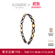 亞歷山大（ALEXANDRE DE PARIS）簡(jiǎn)約女士發(fā)箍歐美風(fēng)頭箍鏤空浪漫壓發(fā)頭飾1573 W玳瑁色