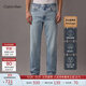 Calvin KleinJeans【復刻90系列】25春秋男士美式復古ck直筒牛仔褲4RB700G RJJ-牛仔淺藍 32