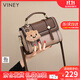viney新款斜挎包包女包高級感手提單肩包生日禮物送女友老婆 【卡其】實(shí)用輕奢小方包 小眾時(shí)尚品牌百搭洋氣小包