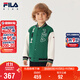 FILA斐樂(lè)兒童童裝外套2025年秋季男童小童休閑寬松排扣棒球服