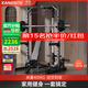 康斯特（KANGSITE）深蹲架健身器材多功能一體機杠鈴臥推架家用龍門(mén)架引體綜合訓練器 【美式/升級高拉】+60kg杠鈴+凳