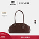 蔻馳（COACH）女士EMPIRE CARRYALL 34號手袋牛皮革手提包單肩包 B4/楓樹(shù)棕色（新版）