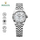 勞力士女裝日志型 機械機芯 鑲鉆珍珠貝母盤(pán) 100米防水  28mm 女表