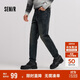 森馬（Semir）森柔牛仔牛仔褲男冬經(jīng)典復古通勤百搭103724124101A