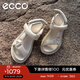 愛(ài)步（ECCO）【Natacha聯(lián)名】涼鞋女 夏季戶(hù)外運動(dòng)沙灘鞋 越野822223 石灰色82222301378 35