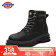 Dickies男士馬丁靴高幫時(shí)尚男靴百搭舒適透氣工裝靴 黑色    41   