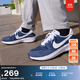 耐克男子復古華夫鞋冬季翻毛皮時(shí)尚抓地舒適運動(dòng)鞋NIKE FJ4195 400深藏青/白/黑曜石色/閃電藍/黑 42.5