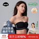 菇娘家無(wú)肩帶內衣承托杯防滑無(wú)痕女抹胸隱形聚攏美背文胸大碼胸罩裹胸