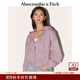 Abercrombie & Fitch【美式復古】小麋鹿圖案女裝25秋冬新款連帽衛衣外套152-5417 粉色 M (165/96A)
