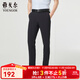 雅戈爾休閑褲男修身褲型TR褲四面彈休閑褲輕薄透氣挺括有型2025新品合款 黑色VCSX313019AWY 33 175/82A （2尺5）84cm