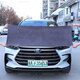 搽車(chē)布不掉毛洗車(chē)毛巾汽車(chē)擦車(chē)布加厚大號柔軟強吸水擦玻璃抹 60* 60*200灰色裝厚400克/ 1條