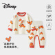 迪士尼（Disney）兒童睡衣寶寶嬰兒衣服家居服春秋冬季保暖內衣男女童套裝貼身90