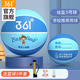 361°籃球中小學(xué)訓練室內外耐磨5號橡膠兒童玩具藍球 藍色