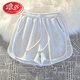 浪莎韓系穿搭粉色休閑運動(dòng)短褲女生夏季寬松舒適居家褲外穿逛街短褲 白灰 加白邊 L