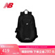 NEW BALANCE 雙肩包男女款潮流百搭休閑舒適運動(dòng)背包LAB42425 BK F