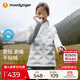 moodytiger校服神器兒童羽絨馬甲鴨絨背心男女童輕薄保暖拒水透氣彈力秋冬款