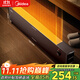 美的（Midea）石墨烯踢腳線(xiàn)/取暖器家用/節能電熱電暖器/浴室防水烤火爐/電暖氣暖風(fēng)機/全屋速熱移動(dòng)地暖HDT22YY