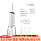 松下（Panasonic）電動(dòng)沖牙器便攜式洗牙器家用牙結石牙齒清潔水牙線(xiàn)牙科正畸 皓月白[進(jìn)口電機]標配