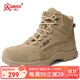 強人沙漠靴3515羊毛保暖作戰(zhàn)靴冬季戶外運動男棉靴 沙漠防寒靴 棕 42