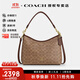 蔻馳（COACH）【官方授權店】奢侈品女包Laurel31流浪包手提單肩斜挎送女友禮物 CV975IMXHE深卡其