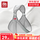 愛(ài)貝迪拉 嬰兒背帶 新生兒前抱式 寶寶外出簡(jiǎn)易橫抱小月齡出行抱娃神器 【四季款】卡斯灰-純棉【護脊橫抱+防“O”腿豎抱】