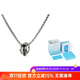古由卡（GUUKA）環(huán)環(huán)相扣男士戒指掛墜情侶項鏈男女士吊墜盒子鏈配飾品情侶禮物女 單鏈禮盒R90470 均碼