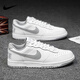 耐克（NIKE）男鞋 2025新款秋冬BIG NIKE LOW透氣舒適休閑鞋防滑時(shí)尚百搭板鞋 灰白-106/建議拍大半碼 40 250mm