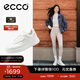 愛(ài)步（ECCO）25年休閑鞋女 百搭平底鞋簡(jiǎn)約球鞋板鞋休閑運動(dòng)鞋 街頭272813 白色/灰白色27281352292 38