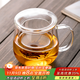 憶壺茶（YIHUTEA） 茶杯玻璃杯茶水分離泡茶杯 帶過(guò)濾花茶杯 家用耐熱裝開(kāi)水杯子 【破損補發(fā)】蘑菇杯400ML