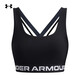 安德瑪（Under Armour）春夏Armour女子運動(dòng)內衣-中強度1390377 黑色005 M